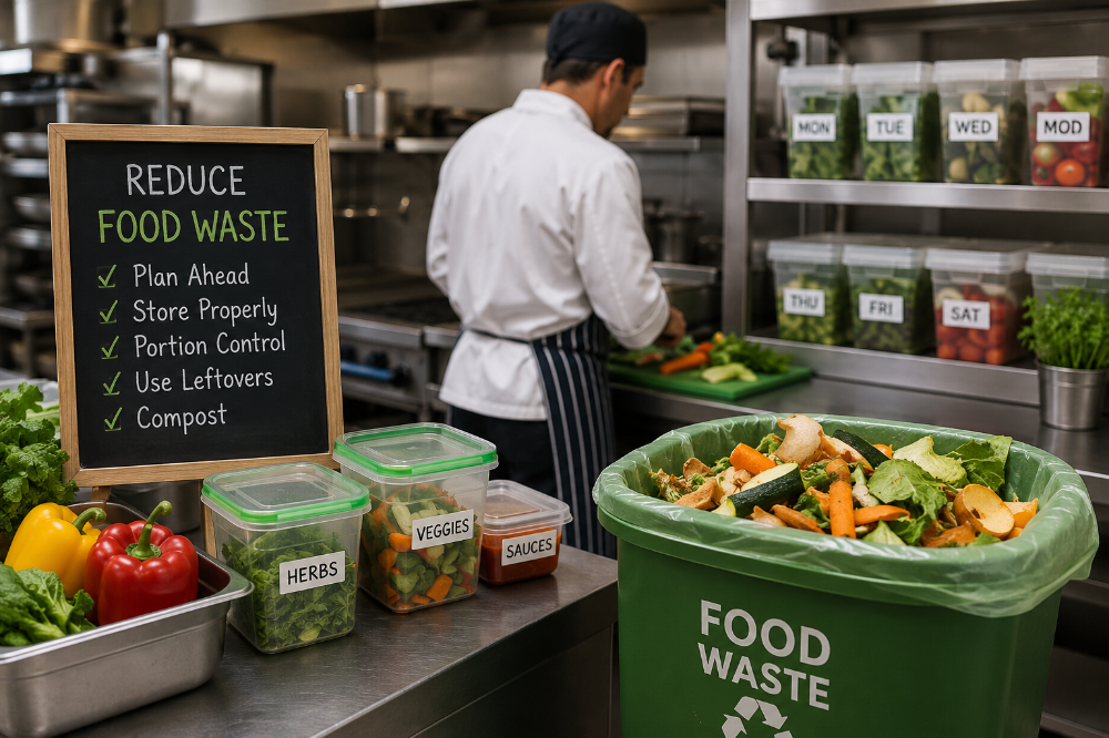 6 Ways to Reduce Food Waste in Professional Catering